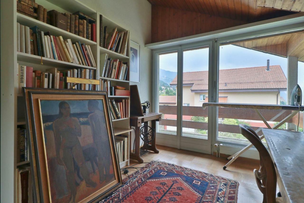 Maison Familiale A Montreux Avec Vue Sur Le Lac Villa Exterior foto