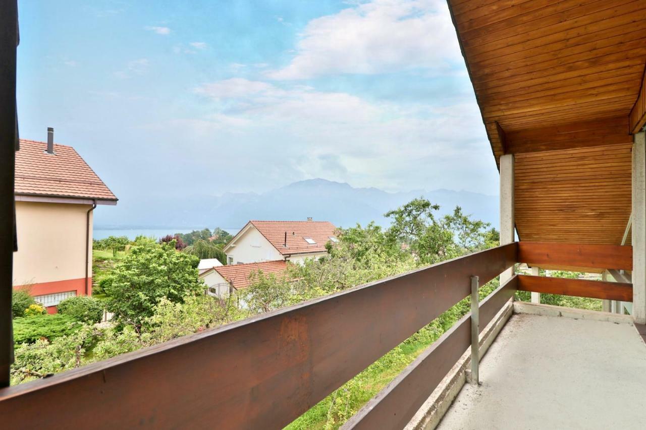 Maison Familiale A Montreux Avec Vue Sur Le Lac Villa Exterior foto