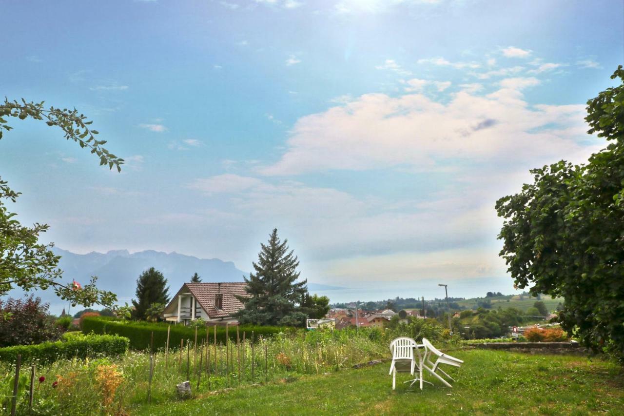 Maison Familiale A Montreux Avec Vue Sur Le Lac Villa Exterior foto